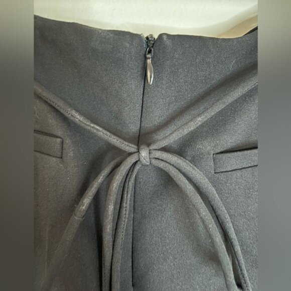 Princess Polly Black High-Waisted Wide-Leg Pants – Size US 8 (AU 12) - Picture 7 of 16